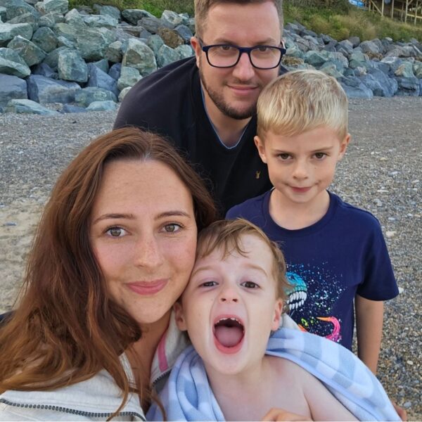 Rebecca, Paul, Zac and Luca